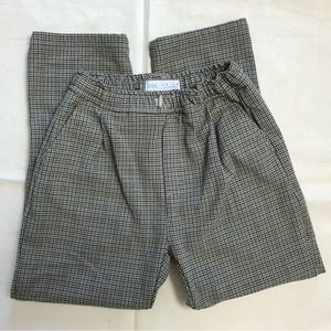 Boys (size 8) Zara Houndstooth Pull On Dress Pants